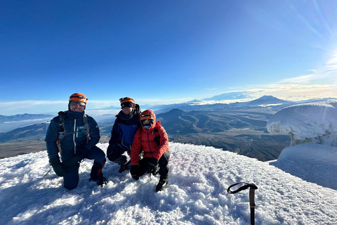 Ascension du Cotopaxi - Ascension guidée jusqu&#039;au sommet