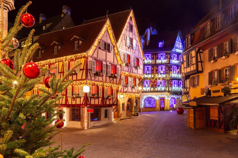 De Paris: Mercado de Natal de Colmar e City Tour em 2 dias