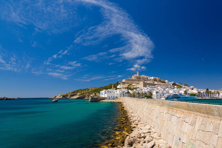 From Eastern Ibiza: Ibiza Town Round-Trip Ferry Transfer Roundtrip Ferry Ibiza Old Town from ES Canar