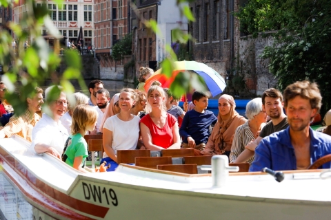 Gent: rondvaart met gids door het middeleeuwse centrumGent: begeleide rondvaart middeleeuwse centrum - laagseizoen