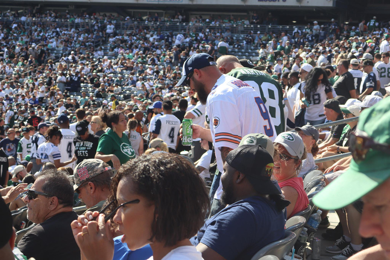 New York: New York Jets Football Game at Metlife Stadium Sideline