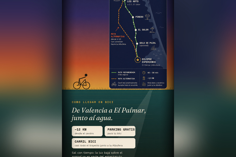 Eclipse Albufera, Valencia — Viewing + Paella & Drinks, Dj.