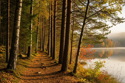 Stockholm: Lakeside Nature Hike with Fika