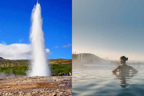 From Reykjavík: Golden Circle, Tomato farm & Laugarás Lagoon
