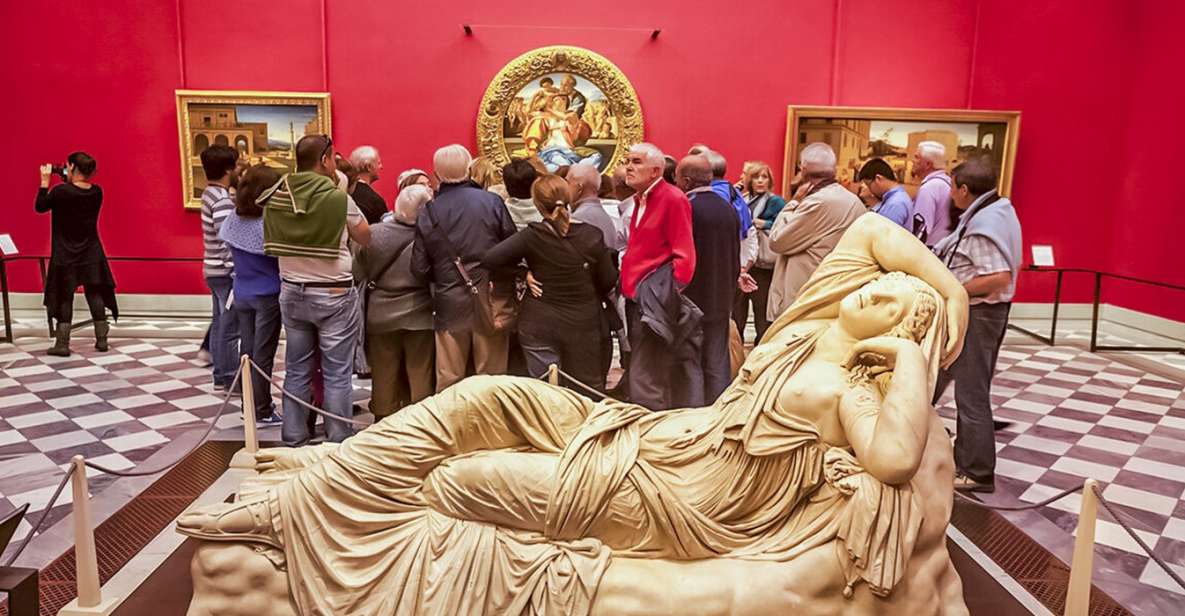Florencja: wstęp o określonej godzinie do galerii Uffizi