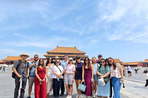 Forbidden City & Mutianyu Great Wall Tour w/ Multi-language Group Tour– Tickets, Guide & Fixed Meeting Point