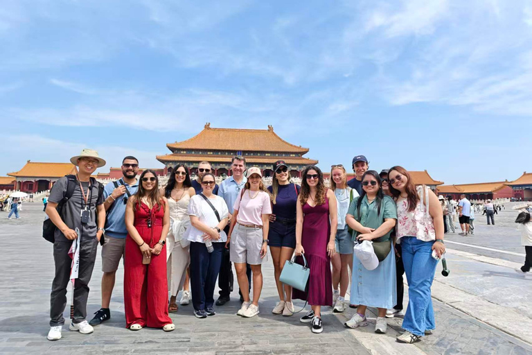 Forbidden City & Mutianyu Great Wall Tour w/ Multi-language Group Tour– Tickets, Guide & Fixed Meeting Point