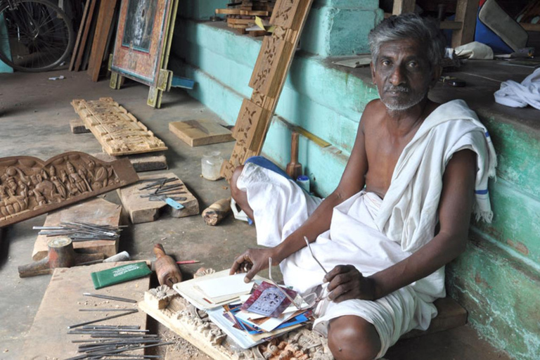 Merveilles de Chettinad - Visite privée d'une journée au départ de Madurai ! !!Merveilles de Chettinad