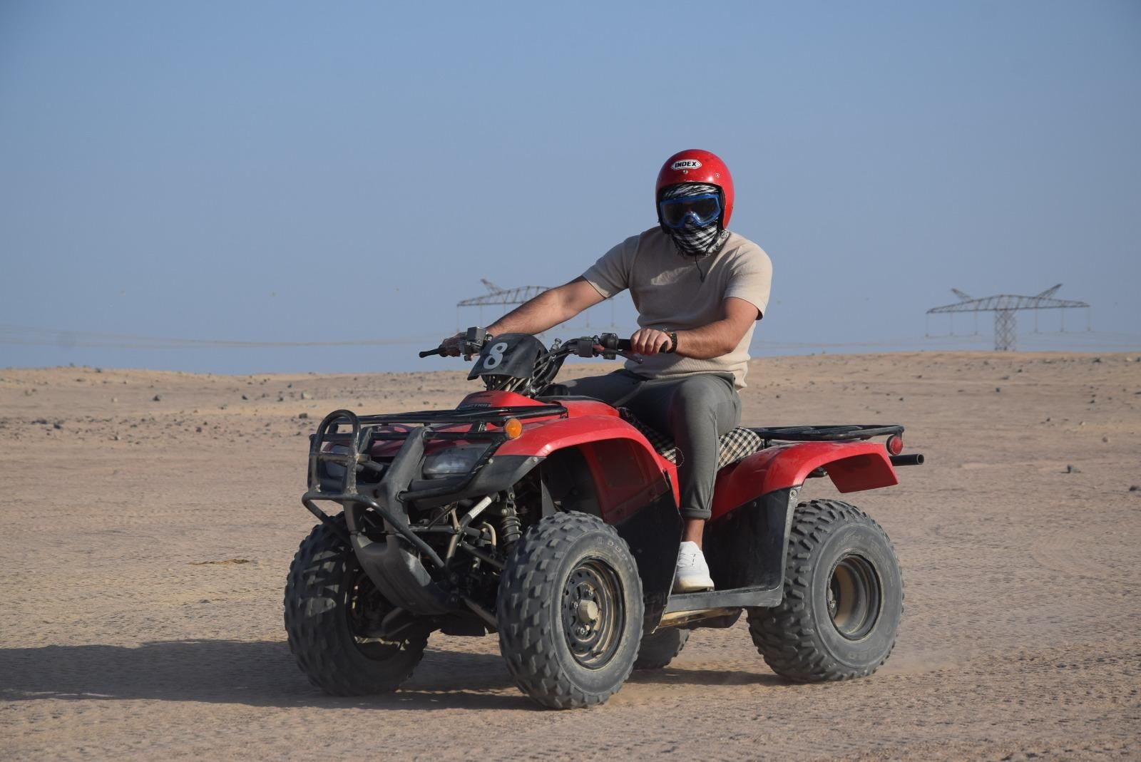 Hurghada: Quad-Safari zum Sandberg mit Wüstenblick