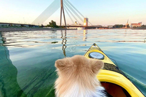 Riga: Kayaking Adventure, Self-Guided Tours w/ Digital Map Riga: Kayaking Adventure, Self-Guided Tour w/ Digital Map