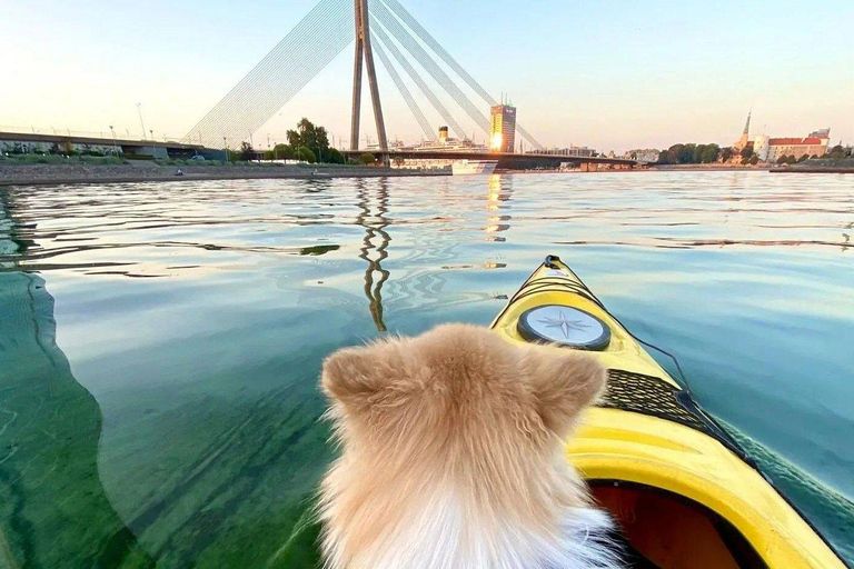 Riga: Kayaking Adventure, Self-Guided Tours w/ Digital Map Riga: Kayaking Adventure, Self-Guided Tour w/ Digital Map