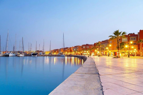 Hurghada: City Tour & Bazaar with Optional Sand Museum Visit Group Sightseeing and Shopping Tour