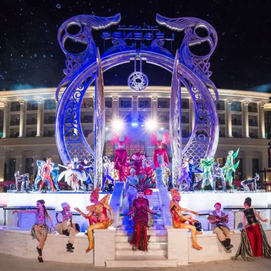 From Alanya: Land of Legends Night Show & Transfer