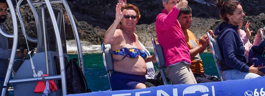 Teno à Masca : Excursion en bateau avec plongée en apnée et boissons