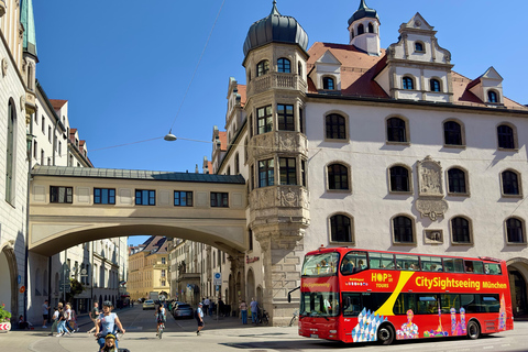 München Hop-on-hop-off-tour: Dagticket voor 1 of 2 dagen2-daags hop on, hop off-ticket (alle 13 haltes)