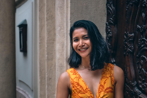 Foto di strada nelle vie più belle di Budapest