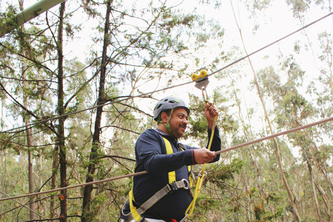 Addis Abeba Entoto Mtn: Reiten, Paintball und ZiplineEntoto Mtn: Reiten, Paintball und Zipline-Hochseilgarten