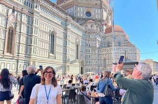 Ab Venedig: Tagestour nach Florenz per Zug und Rundgang