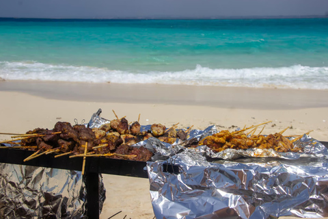 Zanzibar Sandbank Tour: Bawe snorkel, Nakupenda & BBQ Lunch Shared Sandbank Trip with Meeting Point