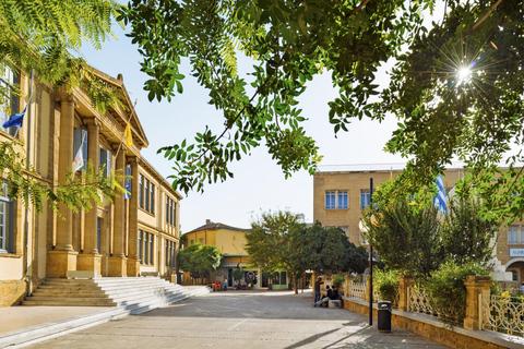 Depuis Paphos : Visite de Nicosie en polonais