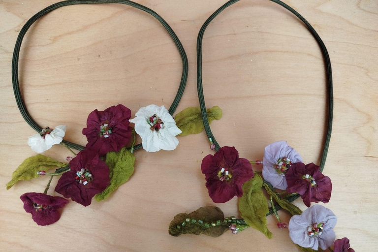 Thessaloniki: Felting Workshop with Tea and Biscuits