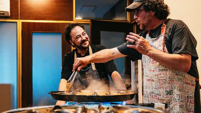 Madrid: Paella and Sangria Workshop in the City Center