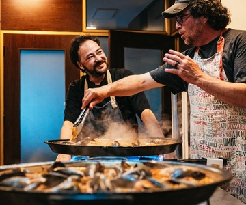 Madrid: Paella und Sangria Workshop im Stadtzentrum