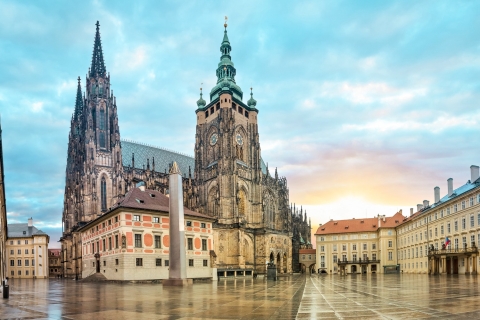 Kasteel en kasteeldistrict Praag: 2 uur durende rondleidingRondleiding van 2 uur in het Spaans
