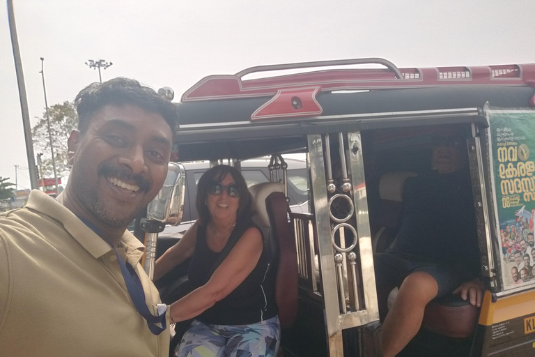Kochi: Tuk-Tuk Tour with Cruise Ship Terminal Pickup