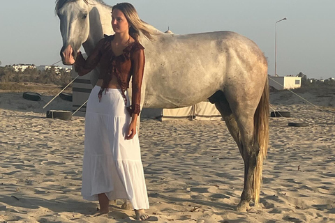 Djerba: Individual Horse Riding in the Blue Lagoon.