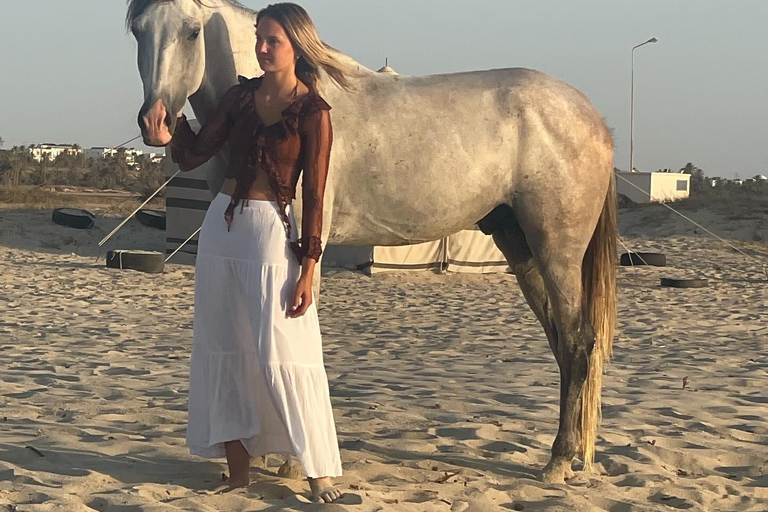 Djerba: Individual Horse Riding in the Blue Lagoon.
