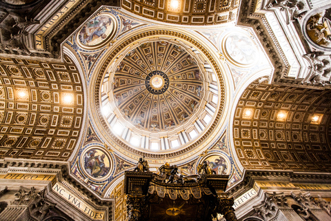 Rome: St. Peter's Basilica & Dome Entry Ticket & Audio Tour St. Peter's Basilica & Dome Ticket & Audio Tour (Early Slot)