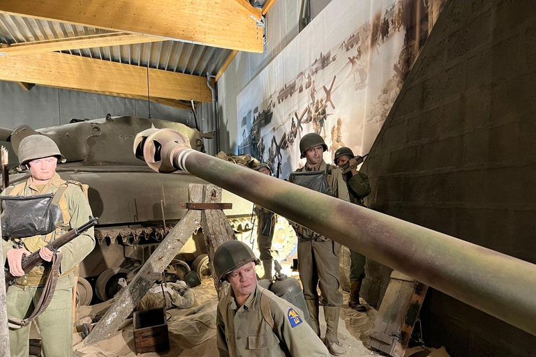 Paris: D-Day Private Tour with Underwater Wrecks Museum Summer: D-Day Wrecks Museum & Omaha Beach Private Tour