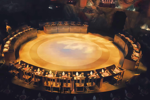 Shanghai: Dunhuang-Themed Dinner Show with Costumes VIP Seat Meal+Costume+Makeup