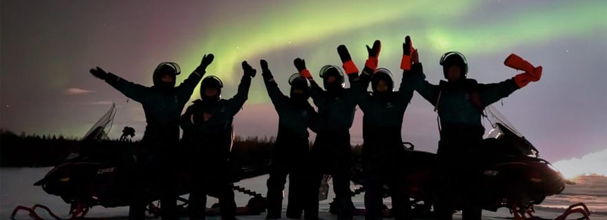 Kemi-Tornio : Safari nocturne en motoneige