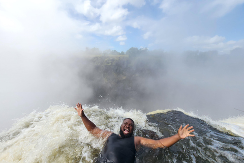 Livingstone: devil's pool/Angels pool Victoria falls