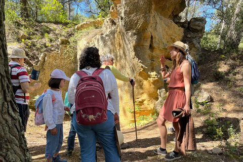 Tour of the Bibémus quarries and short stone cutting workshop. Visit to the Bibémus Quarries and short stone cutting workshop