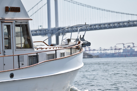 2 Hours Private Cruising Boat Tour;Tokyo Bay & River Tokyo Bay Charter Cruise Enjoy Your Own Food & Drinks at Sea