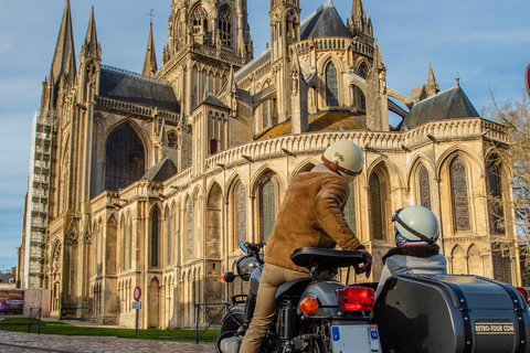 From Bayeux: Full Day D-Day Landing Beaches Sidecar Tour