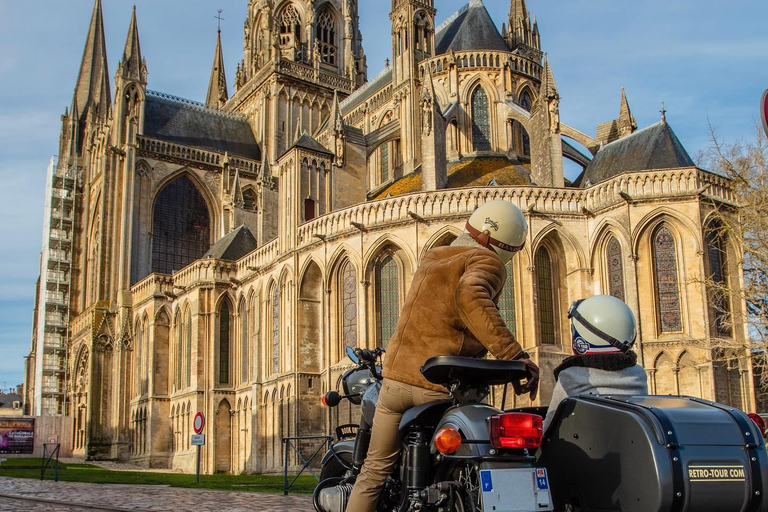 From Bayeux: Full Day D-Day Landing Beaches Sidecar Tour