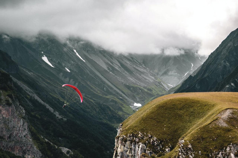 Un día en las montañas del Cáucaso, Ananur, Gudauri, Kazbegi