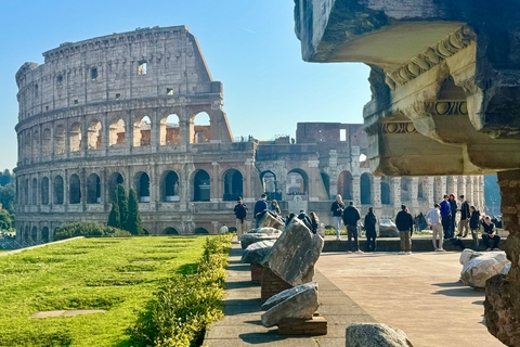 Rzym: wycieczka po Koloseum, Forum Romanum i PalatynieWstęp VIP do Koloseum + audioprzewodnik | Zmiana godziny do 1 godziny przed