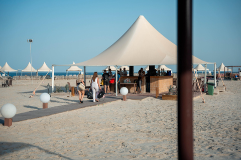 Doha: Full day Overnight & Day pass in Pvt Desert Beach Camp Doha: Full day Dune Bashing with a meal in Desert Beach Camp