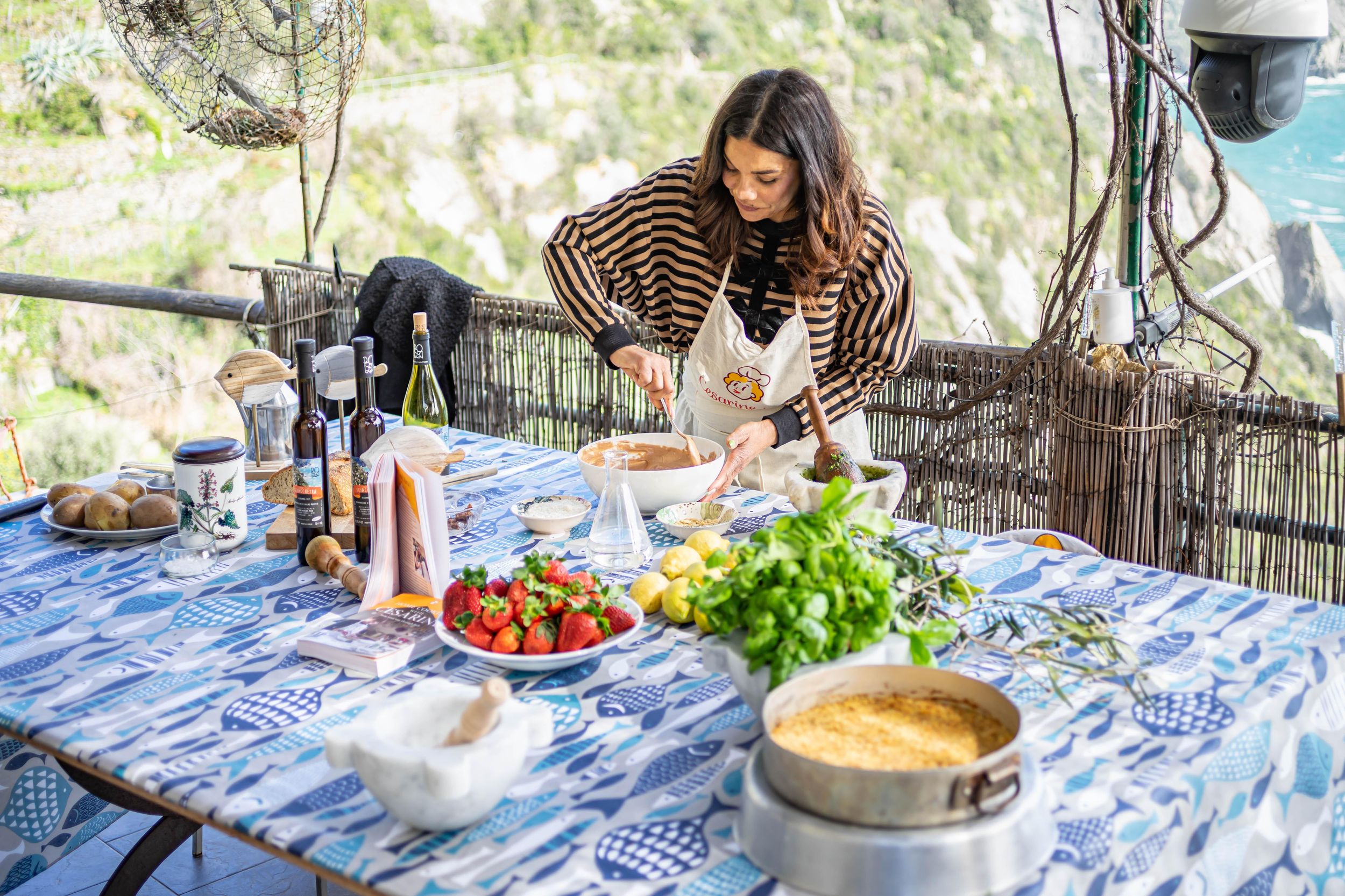 Riomaggiore: Pasta- und Tiramisu-Kurs im Haus eines Einheimischen