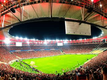 Maracanã football match ticket with private transport