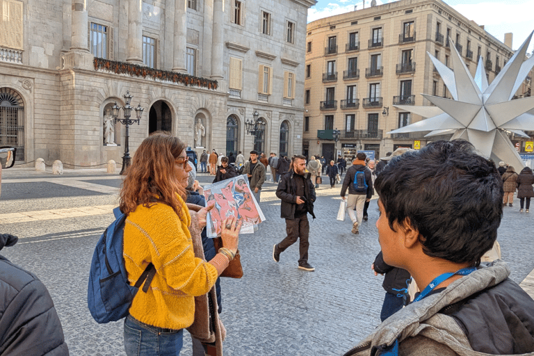 Barcelona: Rundvandring i Picassospåren och guidad museiupplevelseBarcelona: Picasso Picassovandring och guidad museiupplevelse