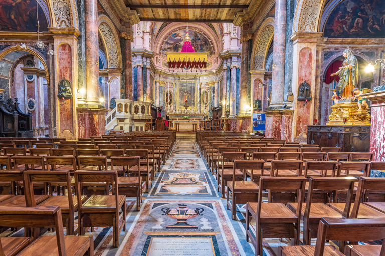 Valletta Full-Day Guided Tour in French w/ Lunch & Transport