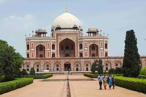 Delhi: Tomba di Humayun e Tomba Safdarjung Tour di mezza giornata guidato