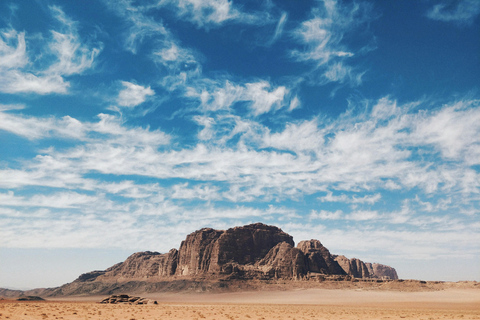 One day private tour from Aqaba to Wadi Rum site Transfer by Mini Van - up to 6 person