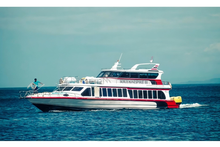 Ticket Fastboat Bali - Gili Trawangan - Lombok - Bali1 Rit van Gili Trawangan / Bangsal Lombok naar Padangbai Bali